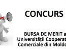 Concursul “Bursa de merit a Universității Cooperatist-Comerciale din Moldova”
